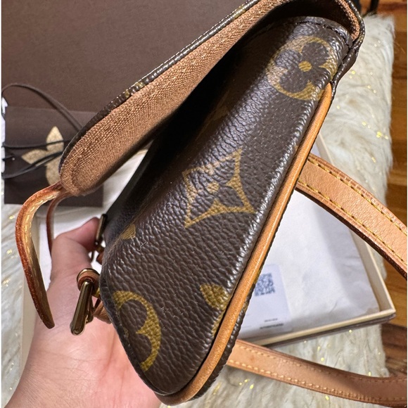Louis Vuitton Pochette Marel belt -waist bag monogram with Box and card Auth. - Picture 10 of 16